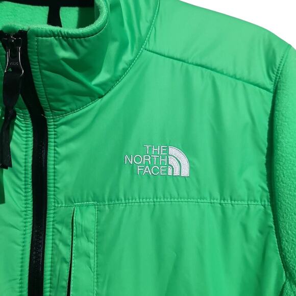 The North Face Women's Denali Jacket Bright Green Size Large - Picture 3 of 7
